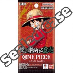 one piece op 13 will that is passed down