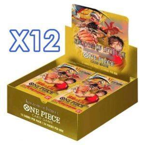 op 04 kingdoms of intrigue sealed case (12 boxes) japanese one piece card