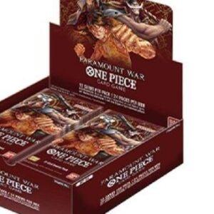 op 02 paramount war sealed case (12 boxes) japanese one piece card